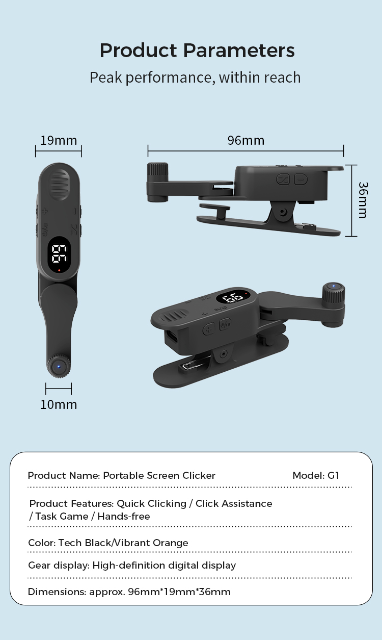 G1 English product information — section 16